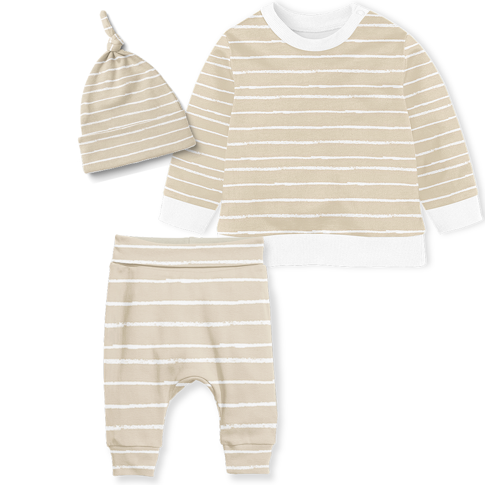 Sweater Set - Stripe Stone