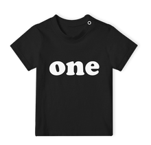 Load image into Gallery viewer, T.shirt - One Black

