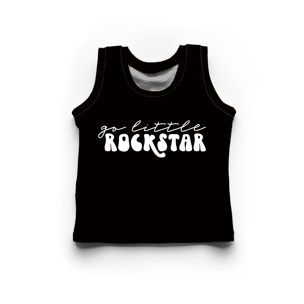 Tank Top - Go Little Rockstar