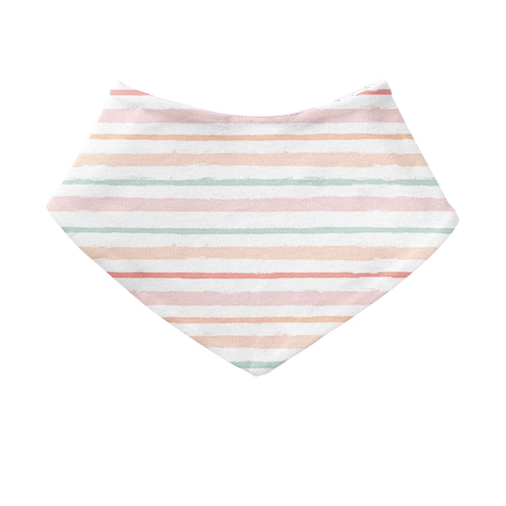 Bandana Bib - Candy Stripes