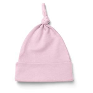 Baby Basics - Knot Beanie -Pale Pink