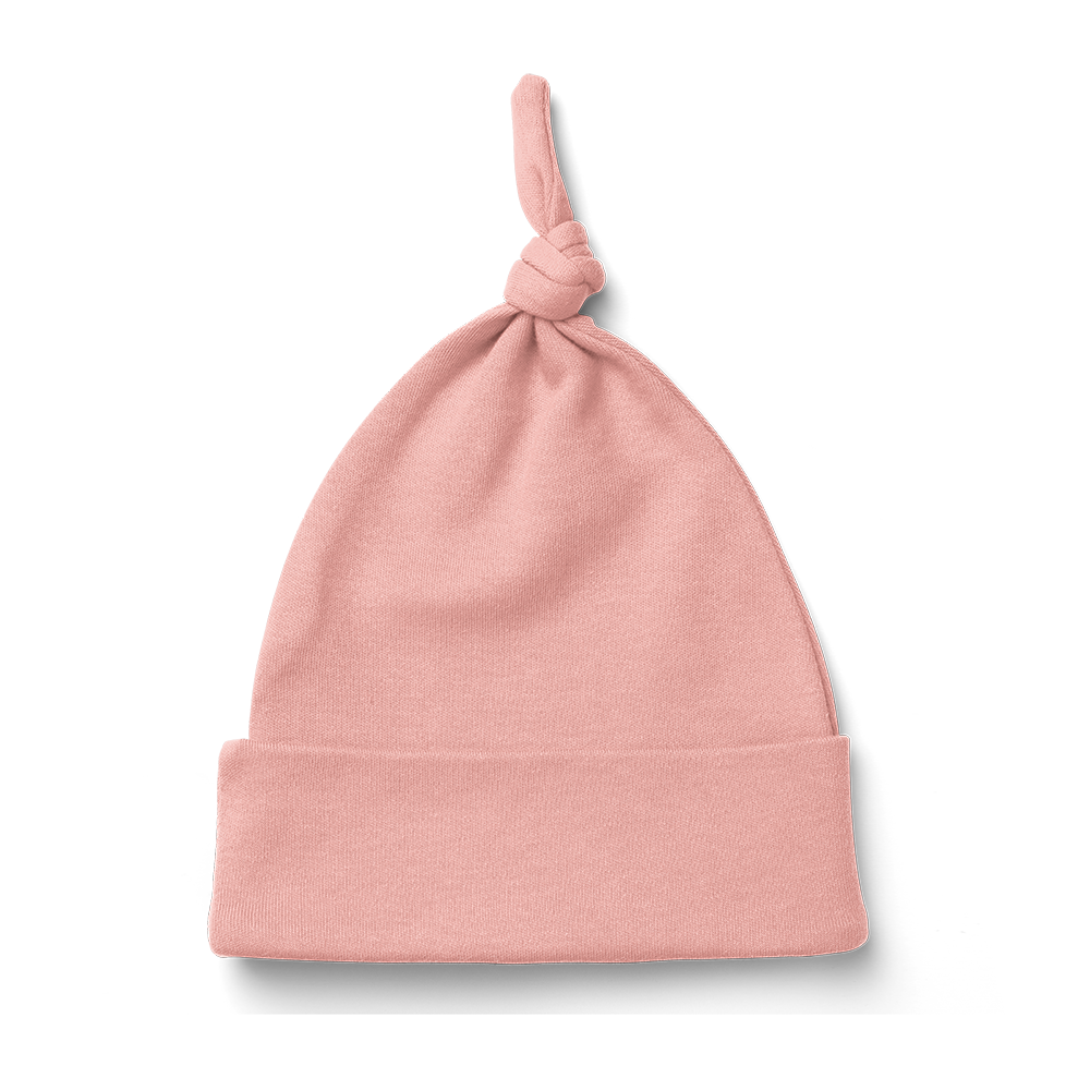 Baby Basics - Knot Beanie - Peach