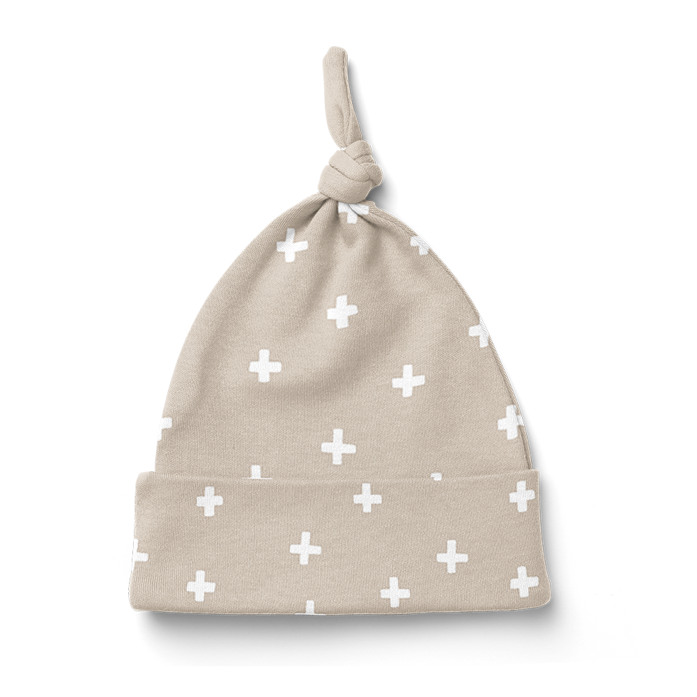 Knot Beanie - Cross Stone