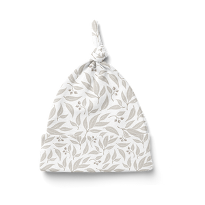 Knot Beanie - Willow Leaf Stone