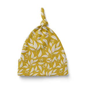 Knot Beanie - Willow Leaf Mustard