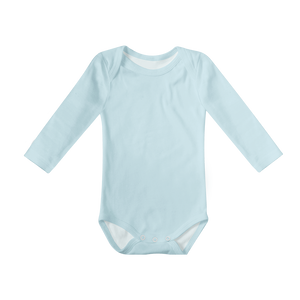 Baby Basics - Long Sleeve Onesie - Light Blue