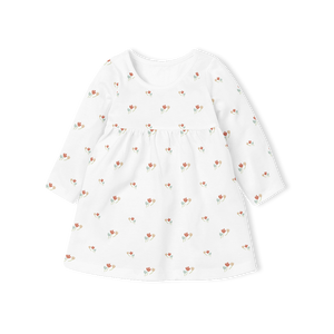 Long Sleeve Dress - Autumn Floral