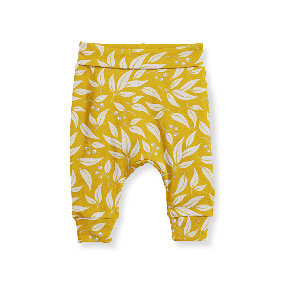 Jogger Pants - Willow Leaf Mustard