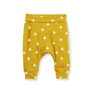 Jogger Pants - Mustard Cross