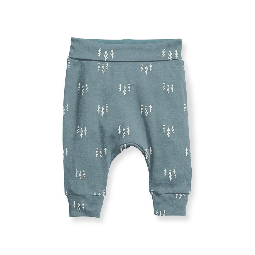 Jogger Pants -Forest Tree Blue