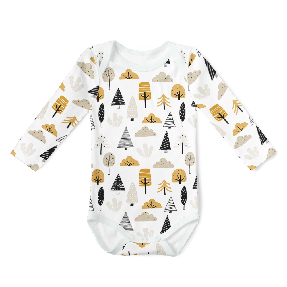 Long Sleeve Onesie - Mystic Woods