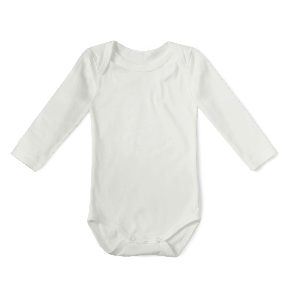 SALE - Long Sleeve Onesie - Ivory