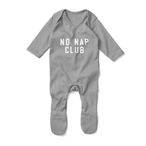 Footed Romper - No Nap Club