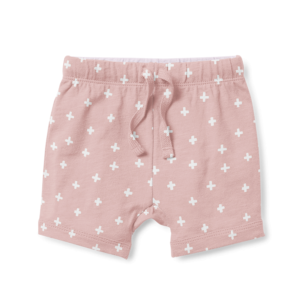 Shorts - Cross Pink
