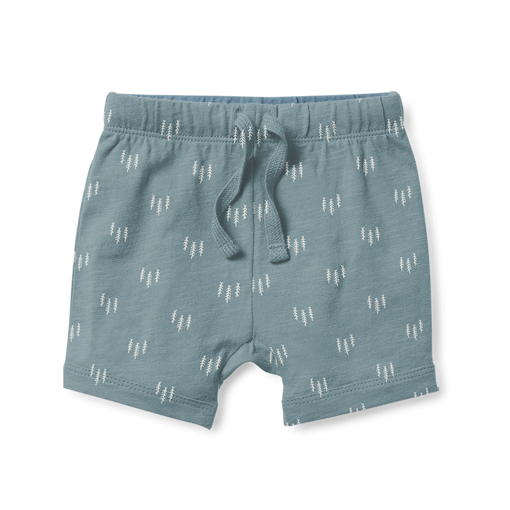 SALE - Forest Tree Blue Shorts
