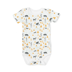 SALE - Short Sleeve Onesie - Birch Bear