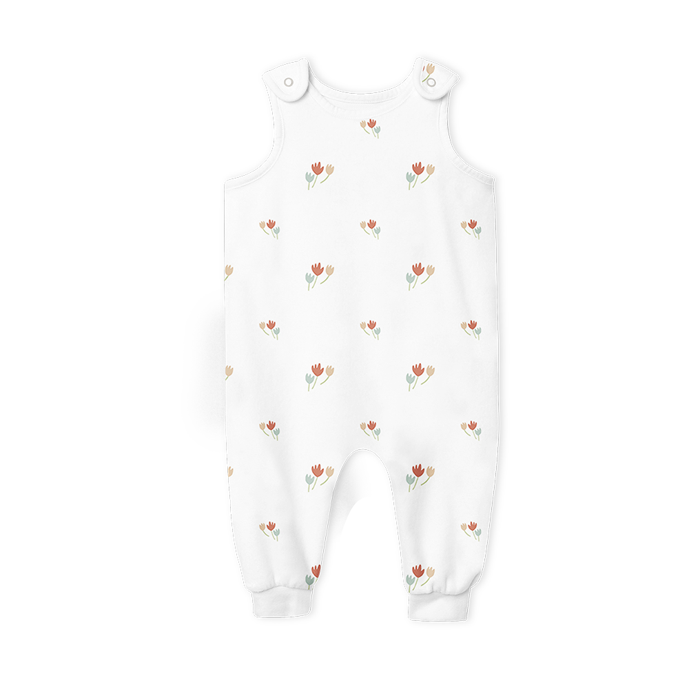 Summer Romper - Autumn Floral /Muslin