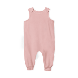 Summer Romper - Dusky Pink Muslin