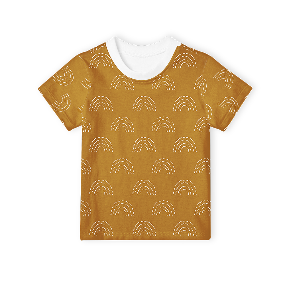 Short Sleeve T-Shirt - Arc Mustard