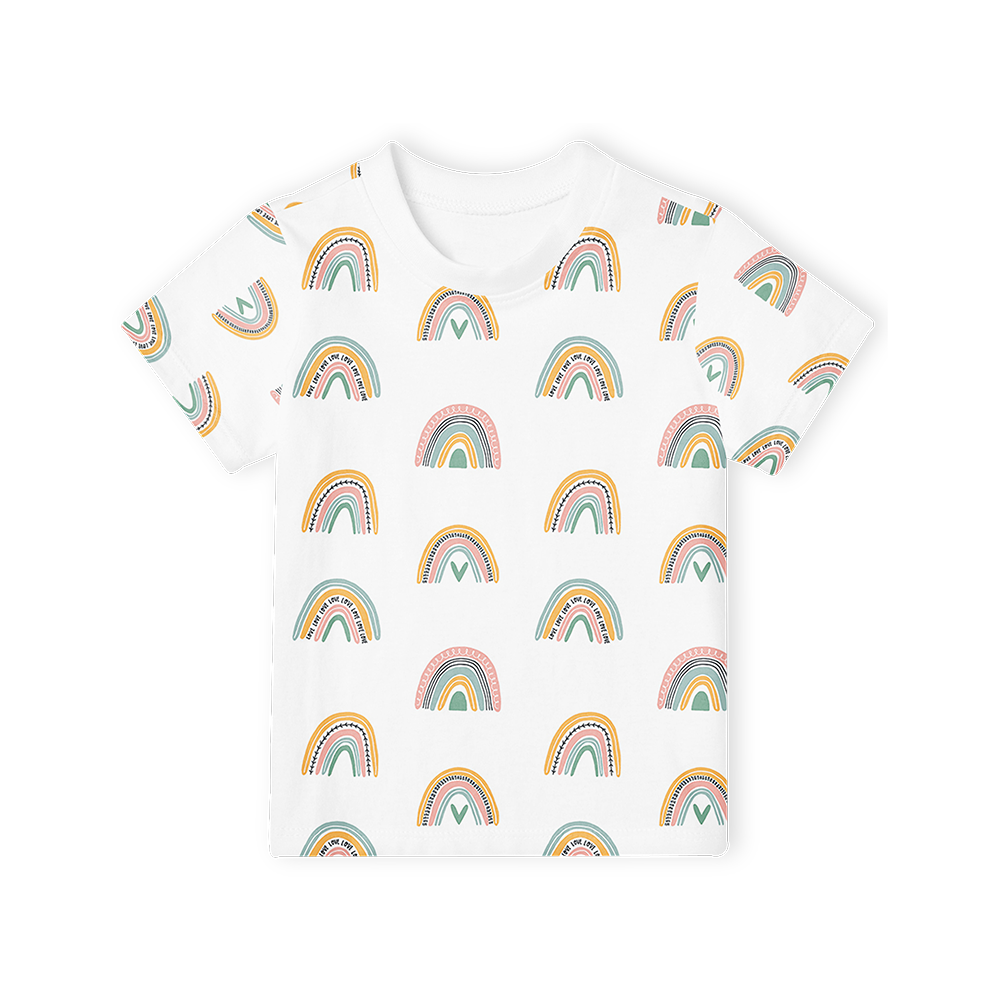 Short Sleeve T-Shirt - Rainbow