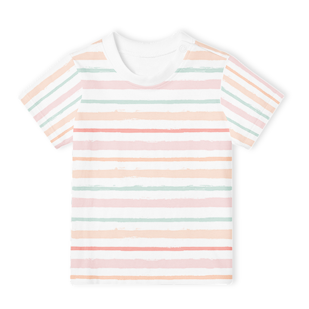 Short Sleeve T-Shirt - Candy Stripes