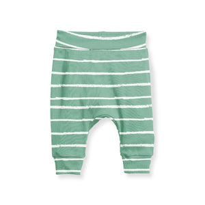 Jogger Pants - Stripe Sage