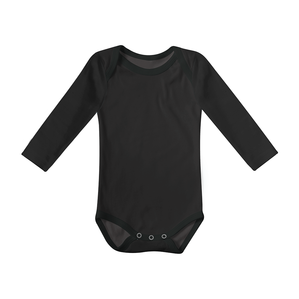 Black long sleeve onesie 12 months 2025