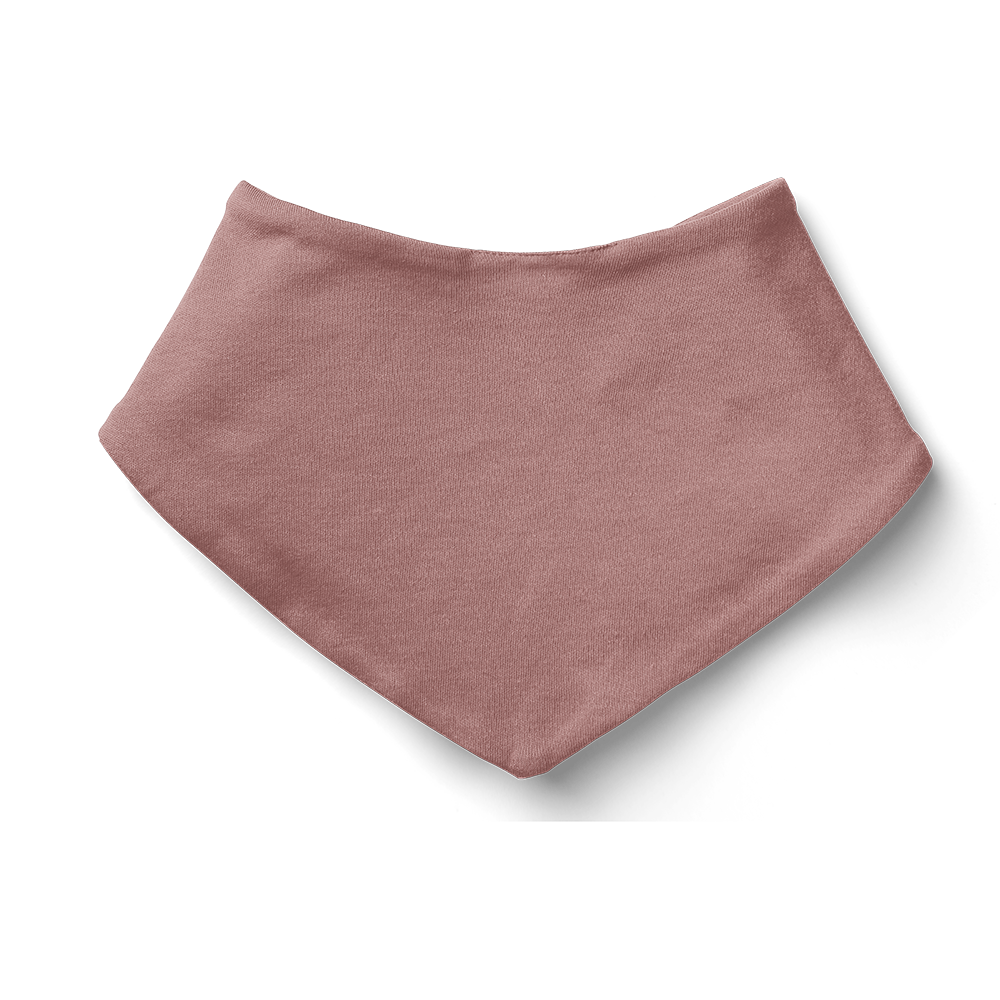 Bandana Bib - Dusky Pink