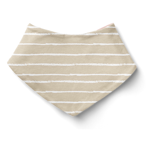 Bandana Bib - Stripe Stone