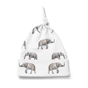 Knot Beanie - Elephants