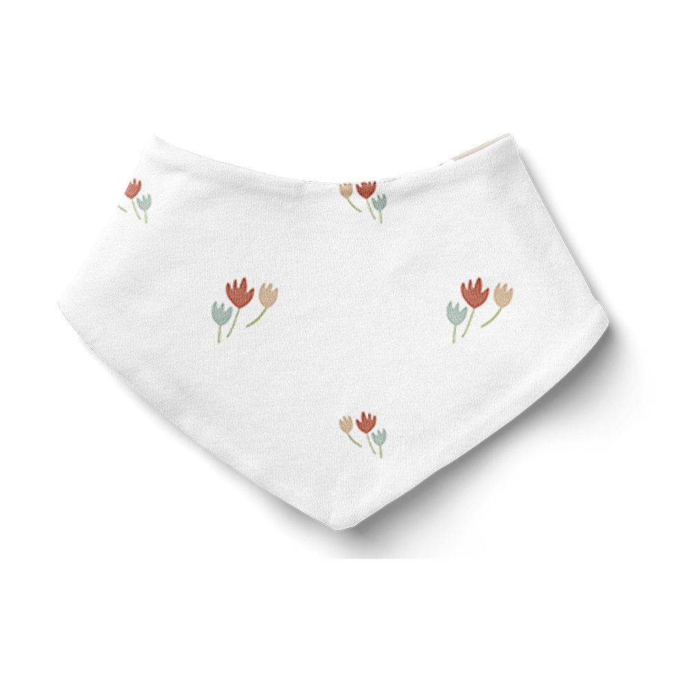 Bandana Bib -Autumn Floral