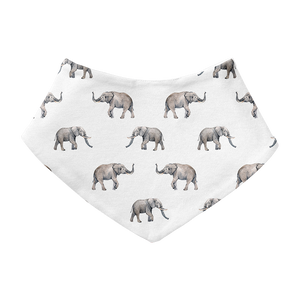 Bandana Bib - Elephants