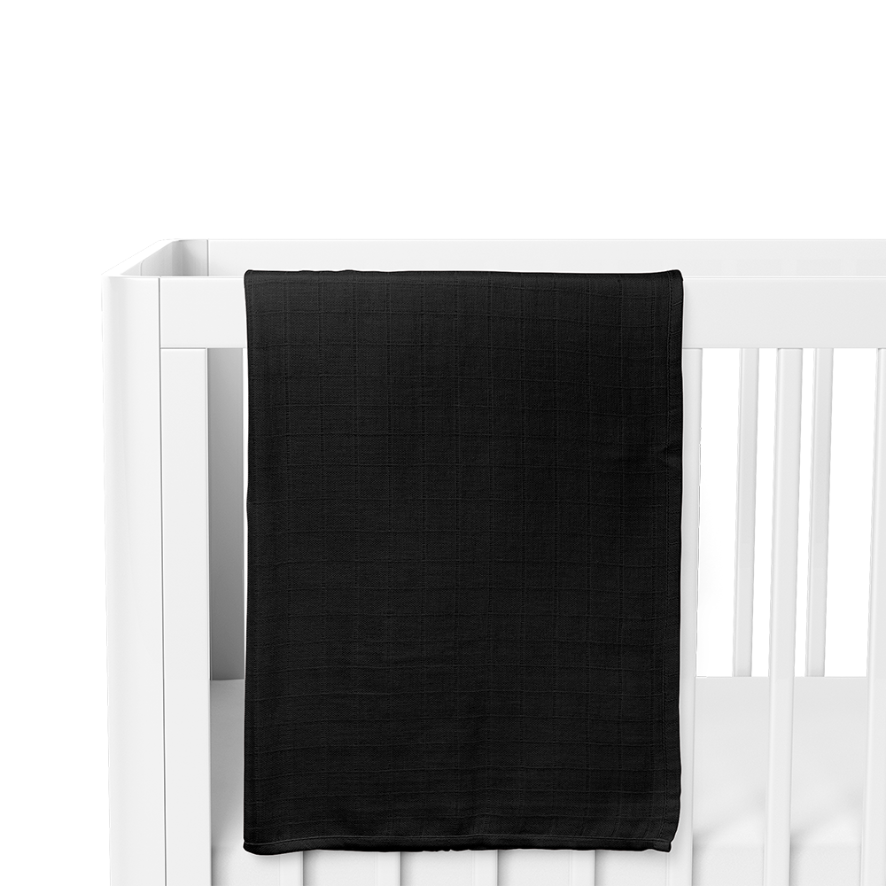 Baby Basics - Swaddle Blanket - Black