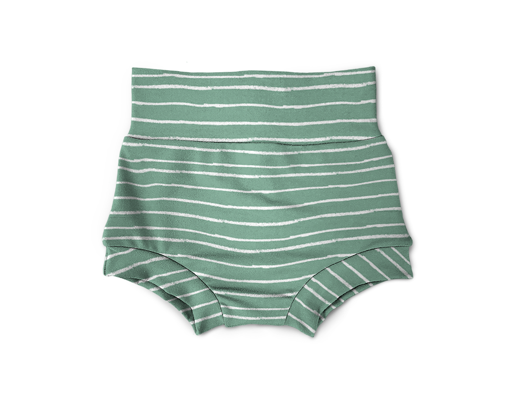 Bummies - Stripe Sage
