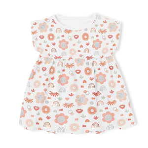 Short Sleeve Dress - Poppy