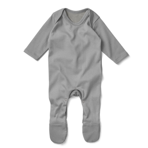 Baby Basics - Footed Romper - Grey