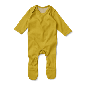 Baby Basics - Footed Romper - Mustard