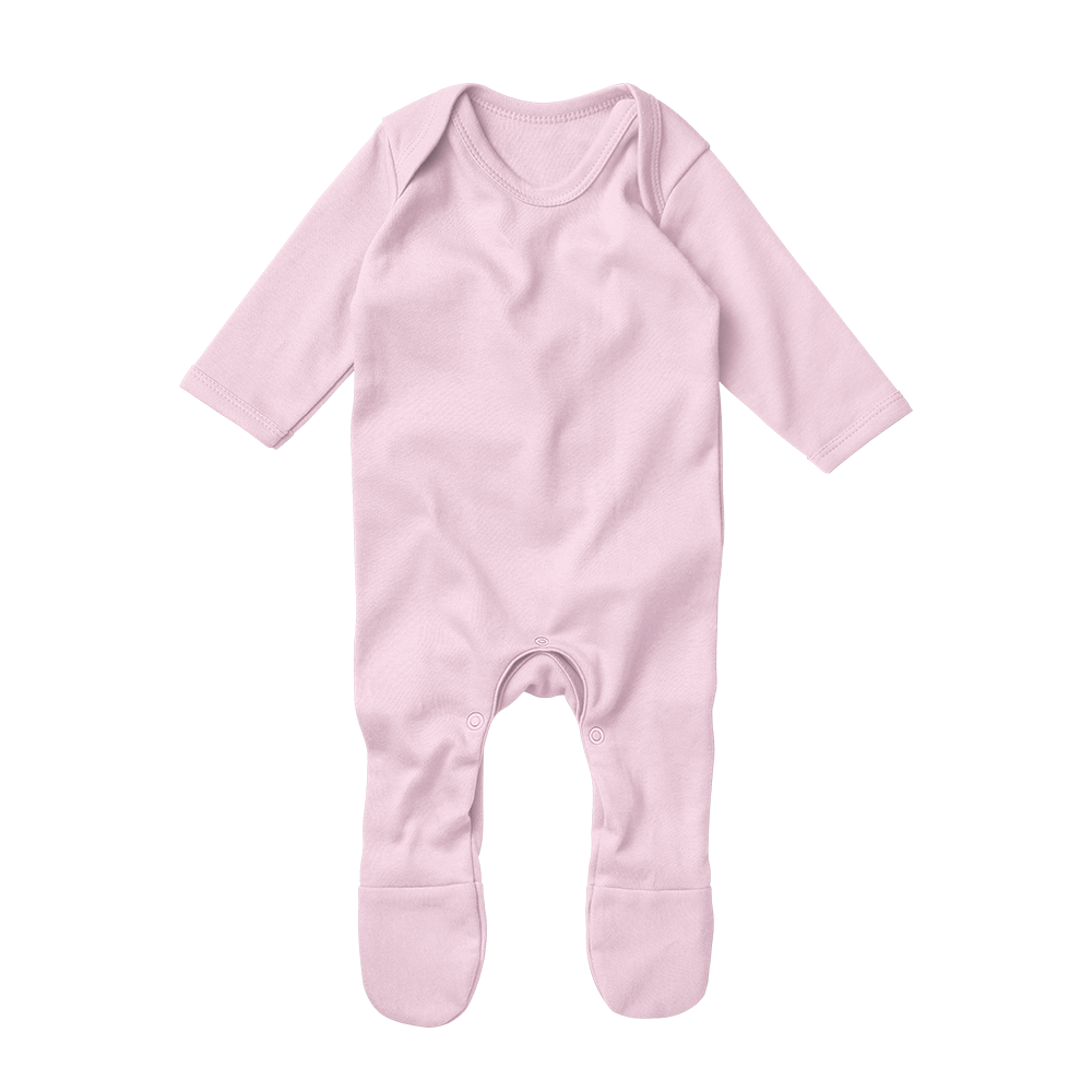 Baby Basics - Footed Romper - Pink