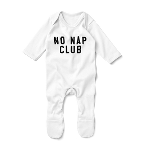 Footed Romper - No Nap Club