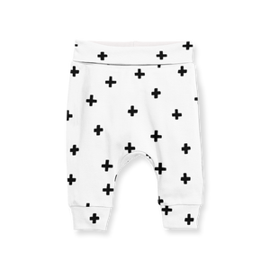 Jogger Pants - Black cross