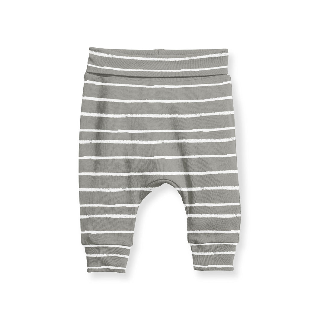 Jogger Pants - Stripe Grey