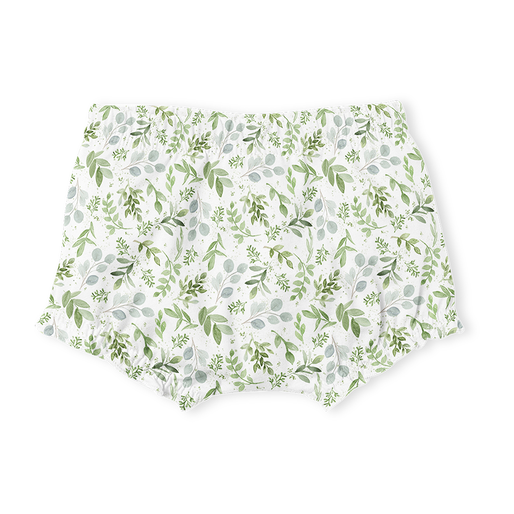 Nappy Cover Pants - Watercolour Leaves