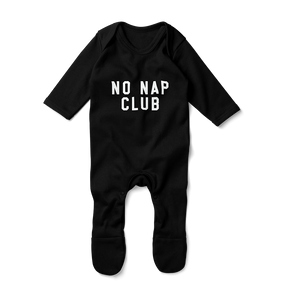 Footed Romper - No Nap Club