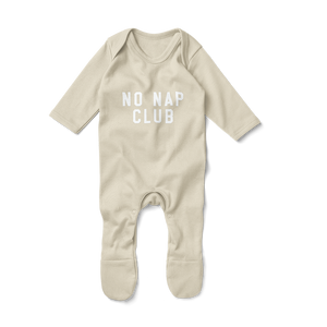 Footed Romper - No Nap Club