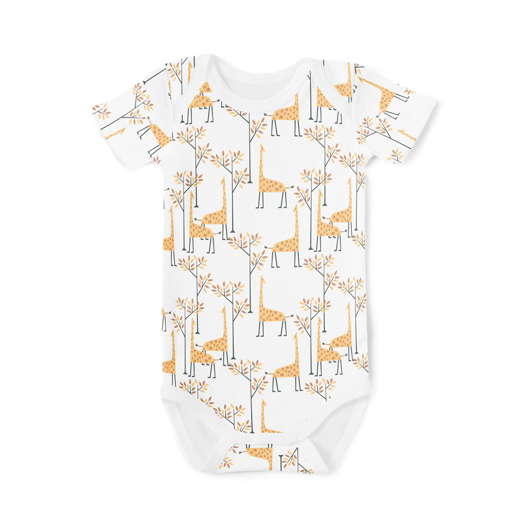 Short Sleeve Onesie - Griaffe