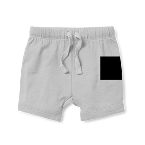 Shorts - Grey/Black Pocket