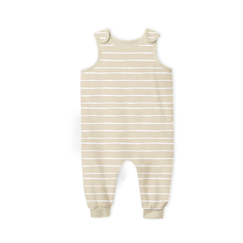 Summer Romper - Stripe Stone