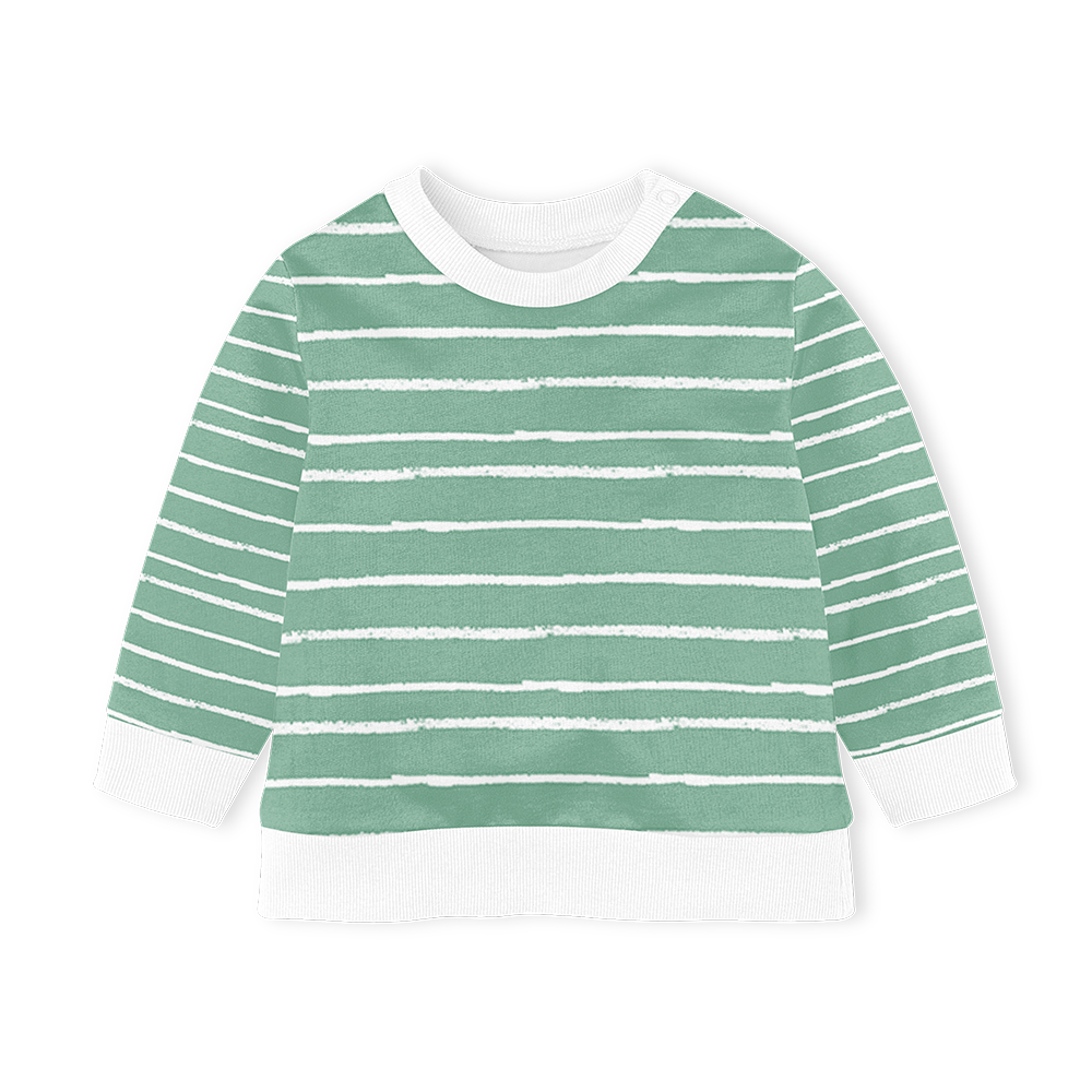 Sweater - Stripe Sage