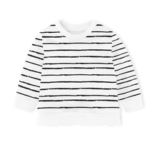 Load image into Gallery viewer, Sweater - Stripe White
