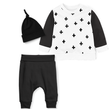 Load image into Gallery viewer, Sweater Set - Black/ Cross
